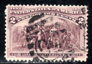 United States Scott # 231, used