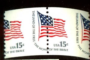 1618C MINT MISPERFED PAIR NH