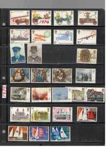 GREAT BRITAIN COLLECTION ON STOCK SHEET, MNH