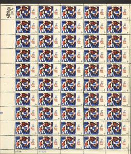 US #1259 Mint Sheet Fine Arts 