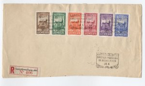 1936 Luxembourg federation of philately full set FDC #200-205 [y10327]