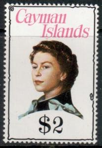 Cayman Is 1974/1976 Elizabeth II $2 MH*