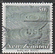 1993 New Zealand - Sc 1156 - used VF - 1 single - Boiling Mud