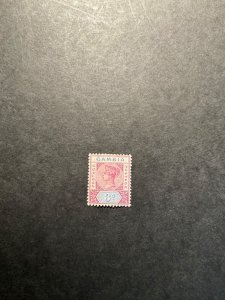Stamps Gambia Scott# 24 hinged