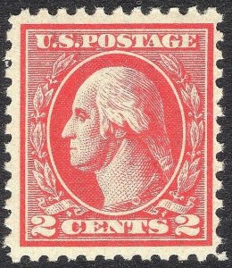 #527 VF MNH OG-2c Washington NICE OFFSET printing -TYPE V (REM #527-3)