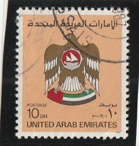 United Arab Emirates  Scott#  155  Used