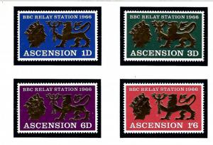 Ascension 111-14 MNH 1967 BBC Relay Station