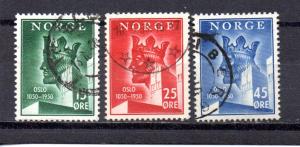Norway 304-306 used