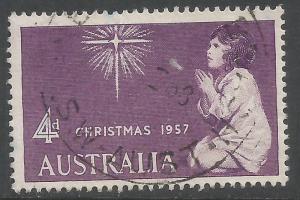 AUSTRALIA 307 VFU CHRISTMAS Z5104-2