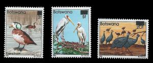 BOTSWANA #401-403, MH