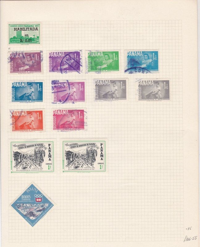 panama stamps page ref 17166 