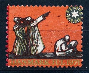 Denmark Christmas Seal 1971 Unused