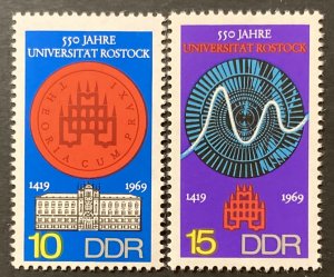 Germany DDR 1969 #1150-1, Wholesale Lot of 5, MNH(see note), CV $5.25