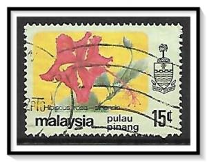 Penang #85 State Crest & Flowers Used