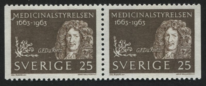 Sweden 632 MNH  Pair