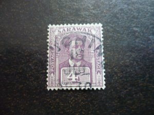 Stamps - Sarawak - Scott# 56 - Used Part Set of 1 Stamp