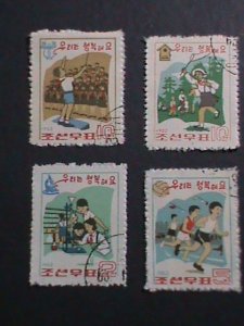 ​KOREA- 1963 SC# 460-3  VERY OLD STAMP SET- YOUTH DAY RARE CTO-VERY FINE