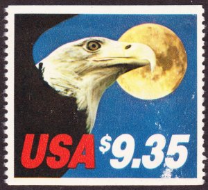 1909 $9.35 EAGLE AND MOON EXPRESS MAIL ISSUE - Booklet Center Unused NG Dist Ink