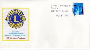 LIONS CLUB RICE FESTIVAL STATION, BAY CITY, TX   2001  L28