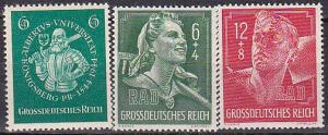 Germany B280-2 1944 Two Issues Cpl MH