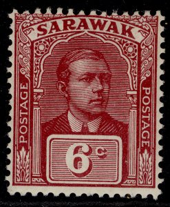 SARAWAK GV SG81, 6c claret, M MINT.