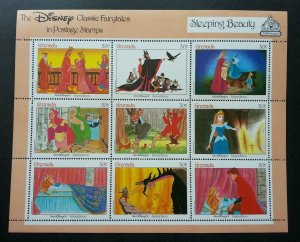 Grenada Cartoon 1987 Animation (sheetlet) MNH