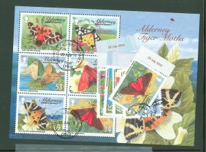 Guernsey/Alderney #440-445A Used Single (Complete Set)