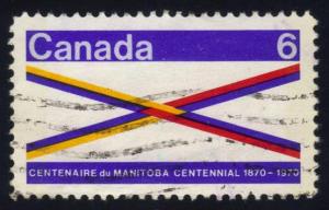 Canada #505 Manitoba, used (0.25)