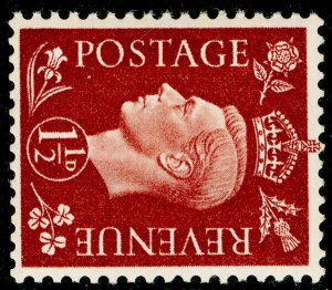 SG464a, 1½d red-brown, M MINT. WMK SIDE