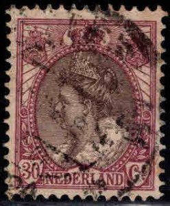 Netherlands Scott 78 used 1898 issue