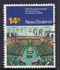 N. Zealand 1979 25th Anniv. Parliamentry Conference - 14c  used