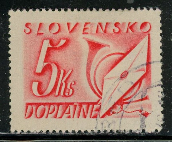 Slovakia J37 Postage Due 1942