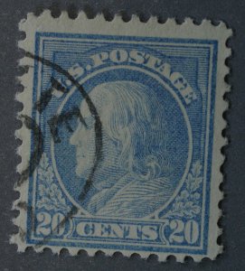 United States #515 20 Cent Franklin Used