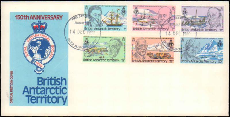 British Antarctic Territory, Worldwide First Day Cover