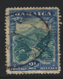 Jamaica Sc#107 Used - thin