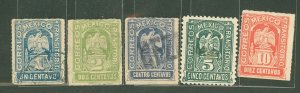Mexico #354-358  Single (Complete Set)