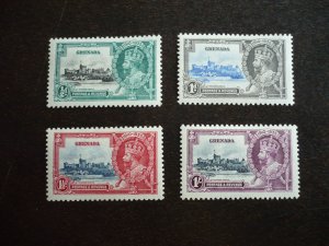 Stamps - Grenada - Scott# 124-127 - Mint Hinged Part Set of 4 Stamps