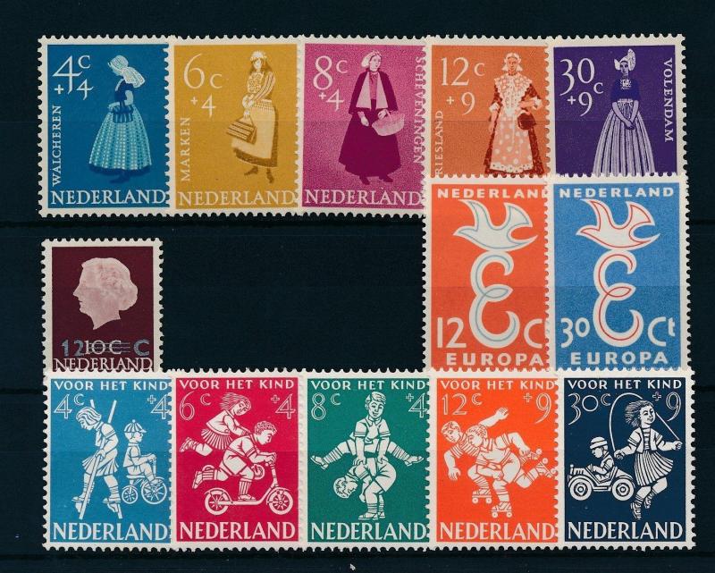 Netherlands Niederlande Pays Bas 1958 Year Set Annee Complete MNH