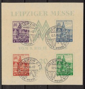 GERMANY DDR  14NB16C   USED   WTMK DOWN SIGNED ZIERER