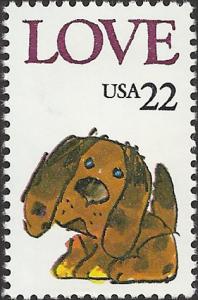 # 2202 MINT NEVER HINGED LOVE PUPPY