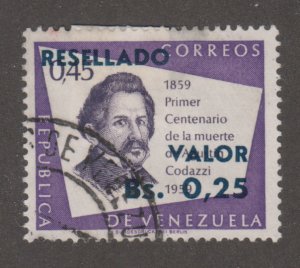 Venezuela 869 Agustin Codazzi O/P 1965