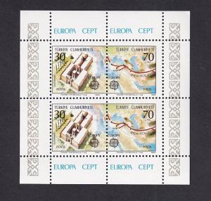 Turkey   #2222a-2223a    MNH  1982  Europa  sheet