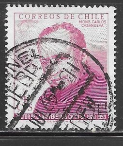 Chile 346: 4c Msgr Carlos Casanueva, used, VF