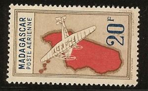 Madagascar  used scott cat #  C25N