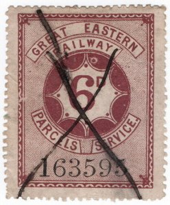 (I.B) Great Eastern Railway : Parcels Service 6d