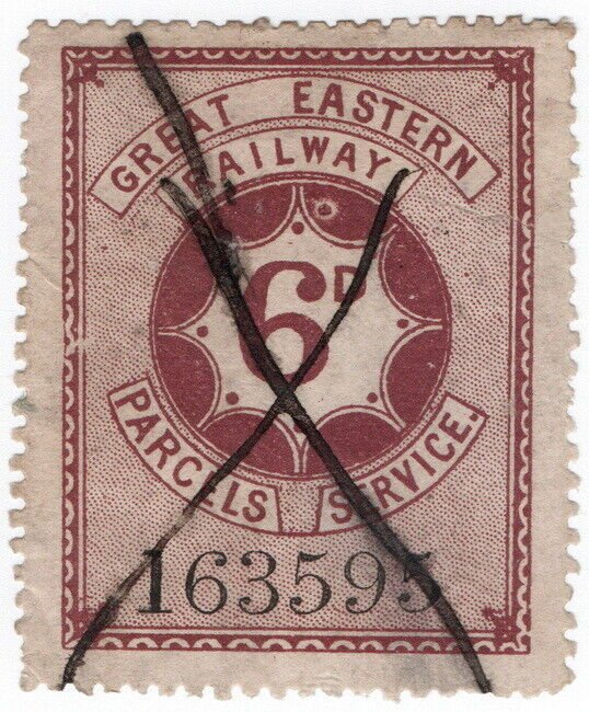 (I.B) Great Eastern Railway : Parcels Service 6d