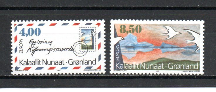 Greenland 291-292 MNH