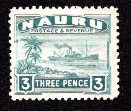 NAURU  SC# 22a  FVF/MOG