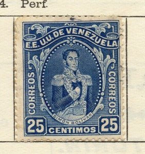 Venezuela 1914 Early Issue Fine Used 25c. NW-114553