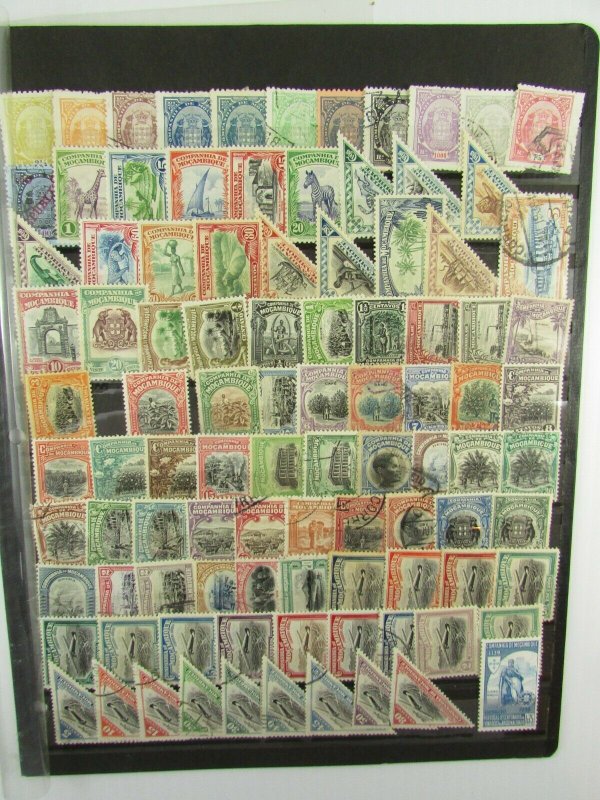 Mozambique Company 97 Ass't used/MH/MNH stamps Nice condition